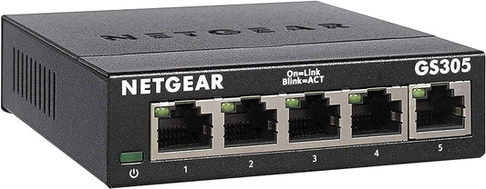 NETGEAR 5-Port Gigabit Ethernet Unmanaged Switch (GS305)